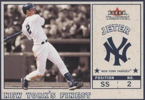 2002 Fleer Tradition Update - Derek Jeter #NYF