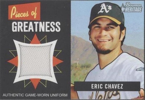 2005 Bowman Heritage - Eric Chavez #PG-EC