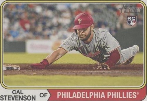 2023 Topps Heritage High Number - Cal Stevenson #508