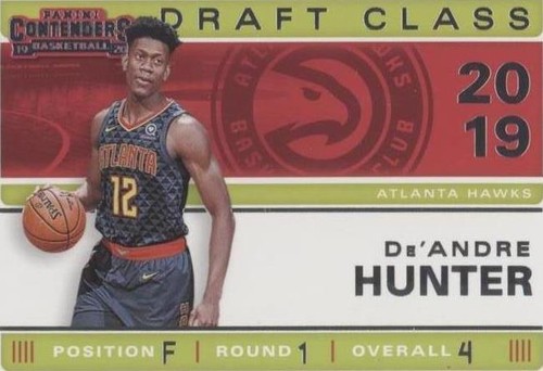2019-20 Panini Contenders - De'Andre Hunter #4