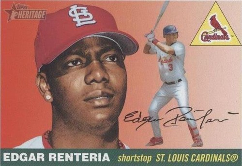 2004 Topps Heritage - Edgar Renteria #475