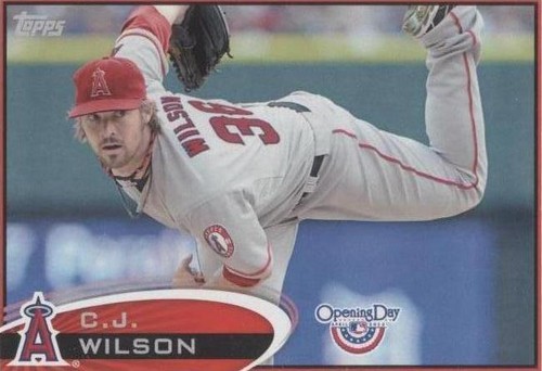 2012 Topps Opening Day - C.J. Wilson #61