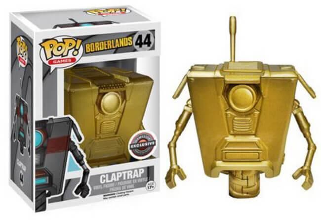 Funko Pop! Vinyl: Borderlands - Claptrap - (Gold) (Chase