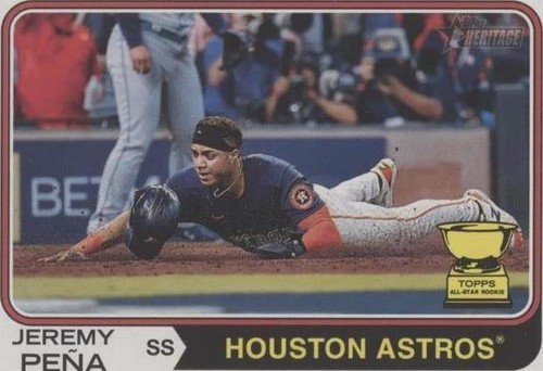 2023 Topps Heritage - Jeremy Pena #285