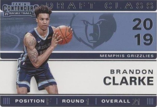 Panini Brandon Clarke RC Gold auto/10 鑑定 Brandon Clarke [Gold Prizm] #RS-BCL Prices | 2019 Panini