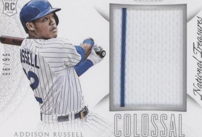 Panini National Treasures 2015 - Addison Russell #15