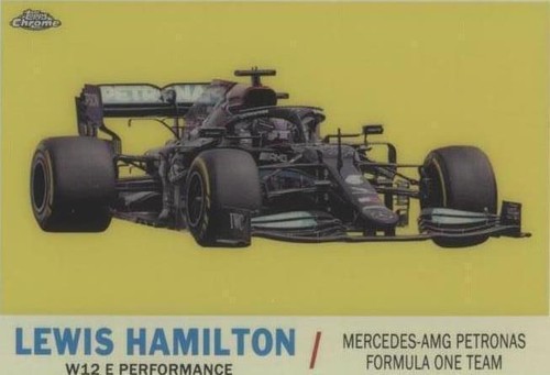 2021 Topps Chrome Formula 1 - Lewis Hamilton #T61-LH