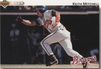 1992 Upper Deck - Keith Mitchell #454