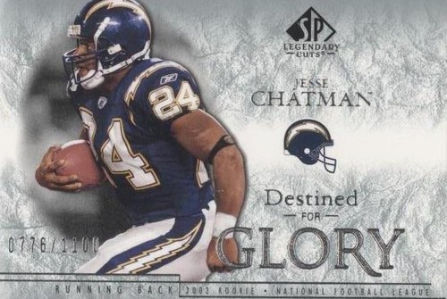 2002 SP Legendary Cuts Jesse Chatman #174