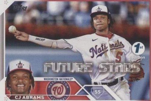 2023 Topps Series 1 1st Edition - C.J. Abrams #35