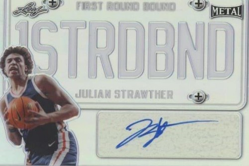 2021-22 Leaf Metal - Julian Strawther #FRB-JS2