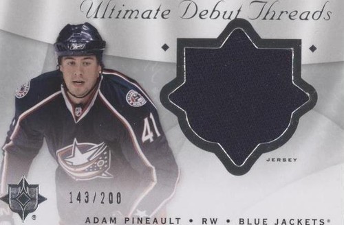 2008-09 Ultimate Collection - Adam Pineault #DT-AP