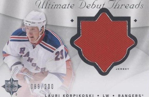 2008-09 Ultimate Collection - Lauri Korpikoski #DT-LK