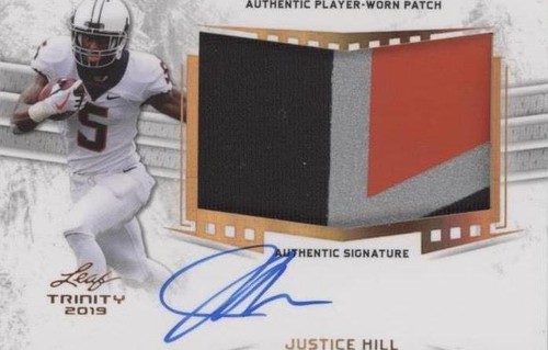 2019 Leaf Trinity Justice Hill #PA-JH1