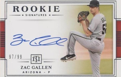 2020 Panini National Treasures - Zac Gallen #RS-ZG