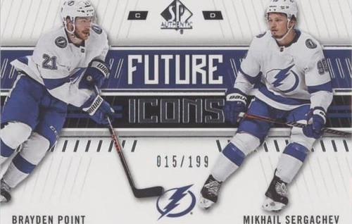 2019-20 SP Authentic - Brayden Point Mikhail Sergachev #142