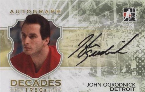 2010-11 In the Game Decades 1980s - John Ogrodnick #A-JOG