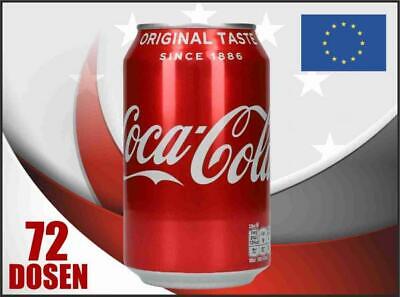 Coca Cola Classic 72 x 0,33L Dosen