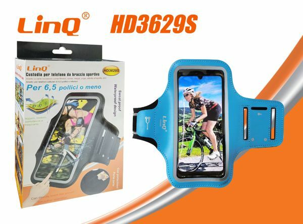 Custodia Da Braccio Per Smartphone Fino a 6.5" Hd3629s linq