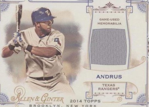 2014 Topps Allen & Ginter's - Elvis Andrus #FRB-EA
