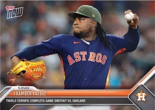 2023 Topps Now - Framber Valdez #328