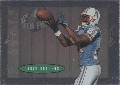 1996 Playoff Contenders Chris Sanders #99