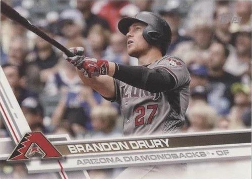 2017 Topps Mini - Brandon Drury #470