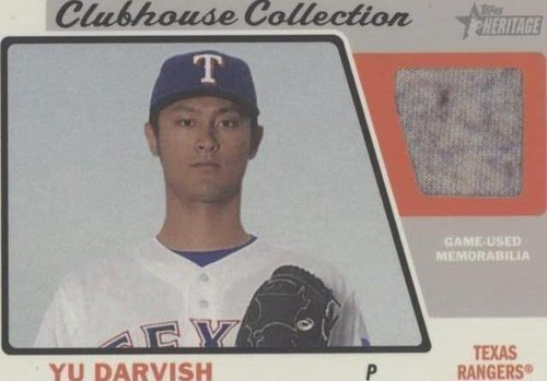 2015 Topps Heritage - Yu Darvish #CCR-YD