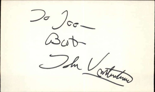 Mystery Autograph 767 ACTOR/ACTRESS? Signed 3