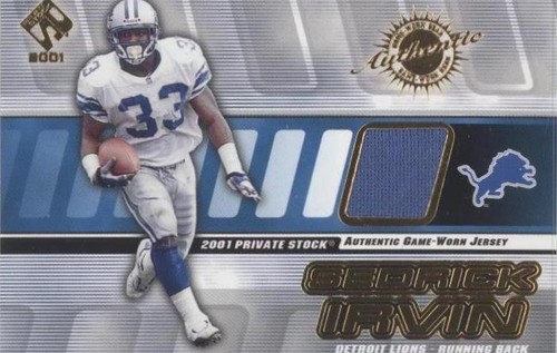2001 Pacific Private Stock Sedrick Irvin #57