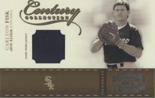 2004 Donruss Throwback Threads - Carlton Fisk #CC-12