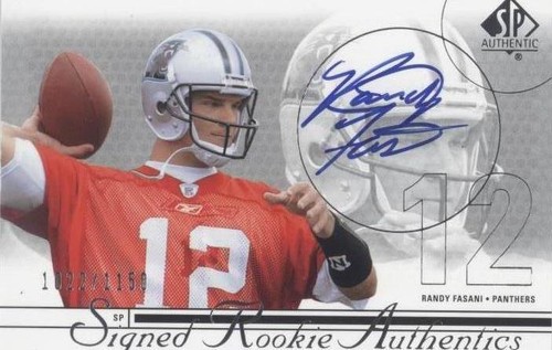 2002 SP Authentic Randy Fasani #208