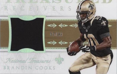2015 Panini National Treasures Brandin Cooks #TWR-BC