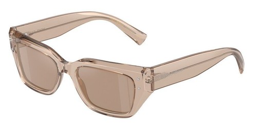 Женские прозрачные солнцезащитные очки Dolce & Gabbana Camel 52 мм DG4462-34325A-52