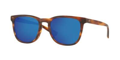 NEW Costa Del Mar Sullivan Matte Tortoise Frame w/ Blue Lens SUL191OBMGLP