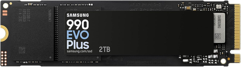 990 EVO plus SSD 2TB, Pcie Gen 4X4, Gen 5X2 M.2 2280, Speeds Up-To 7,250 Mb/S, U
