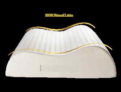 NatureNite - Soft Ergonomic Contour Plain/Massage Latex Pillow High Quality