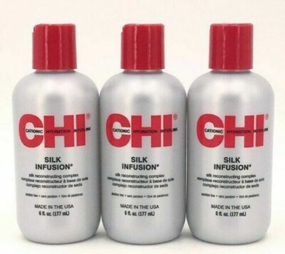 PACK OF 3 CHI SILK INFUSION Silk Reconstructing Complex 6 oz EACH 