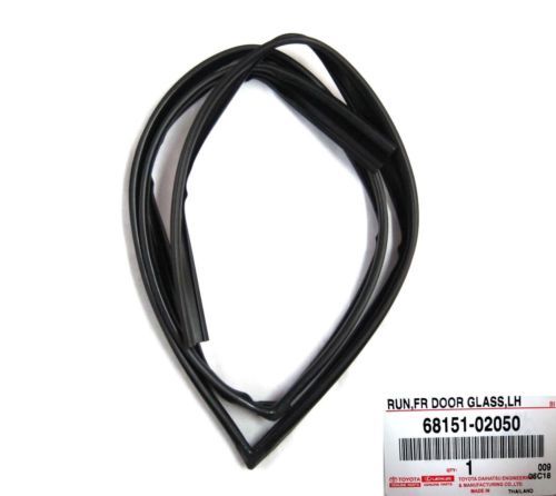 6815160010 Genuine Toyota RUN, FRONT DOOR GLASS, LH 68151-60010 | eBay