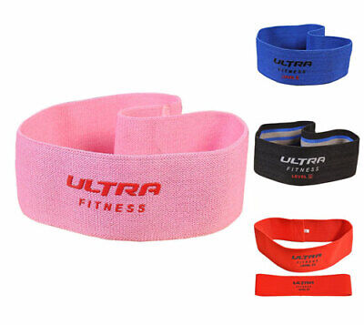 Hip Circle Glute Resistance BOOTY Band Premium Elastic Fabric LATEX FREE Pilates