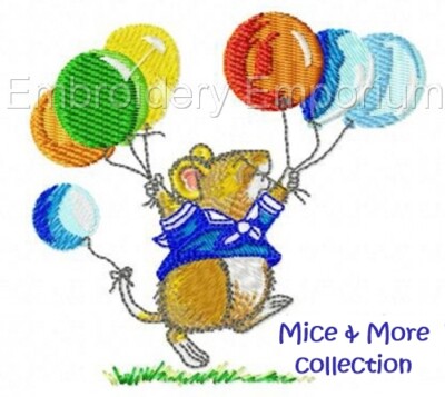 MICE & MORE COLLECTION - MACHINE EMBROIDERY DESIGNS ON USB