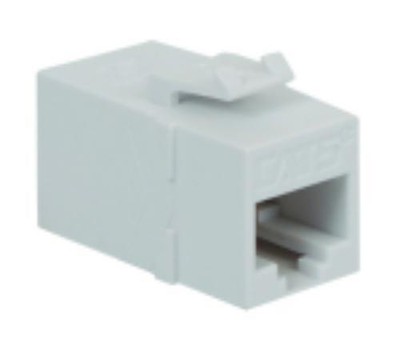 ICC Cat5e RJ45 Keystone Coupler in HD Style (ic107c5ewh)