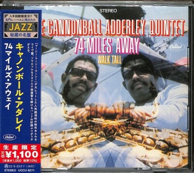 Cannonball Adderley - 74 Miles Away (Ltd Japanese Reissue) [New CD] Ltd Ed, Japa