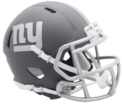 Скоростной мини-шлем New York Giants Riddell Slate Speed Mini