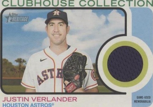 2022 Topps Heritage - Justin Verlander #CC-JV