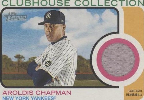 2022 Topps Heritage - Aroldis Chapman #CC-AC