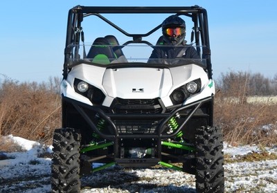 Super ATV Kawasaki Teryx (2016+) Scratch Resistant Half Windshield