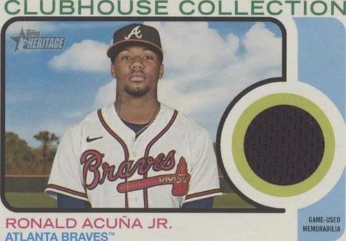 2022 Topps Heritage - Ronald Acuña Jr. #CC-RAJ