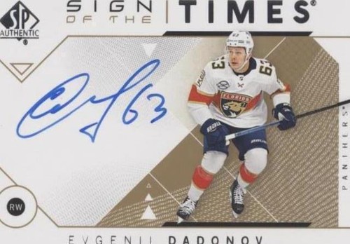 2018-19 SP Authentic - Evgeni Dadonov #SOTT-ED
