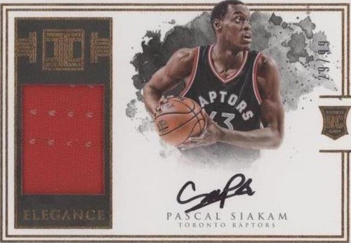 2016-17 Panini Impeccable - Pascal Siakam #156